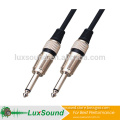6.3mm guitar cable, 6.35 jack instrument cable with color collar